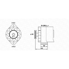 943356174010 MAGNETI MARELLI Генератор