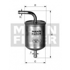 WK 56 MANN-FILTER Топливный фильтр