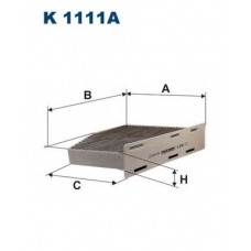 K1111A FILTRON Фильтр, воздух во внутренном пространстве