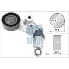 57506 RUVILLE Натяжитель ремня, клиновой зубча