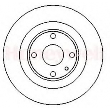 562255B BENDIX Тормозной диск