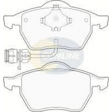 CBP11025 COMLINE Комплект тормозных колодок, дисковый тормоз