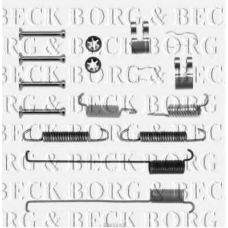 BBK6142 BORG & BECK Комплектующие, колодки дискового тормоза