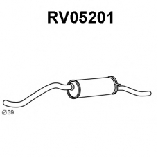 RV05201 VENEPORTE Глушитель выхлопных газов конечный