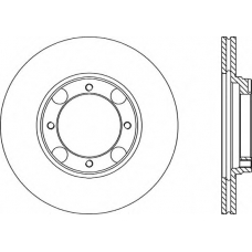 BDA1192.20 OPEN PARTS Тормозной диск