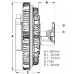 0720002052 BERU Сцепление, вентилятор радиатора