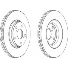 DDF1756-1 FERODO Тормозной диск