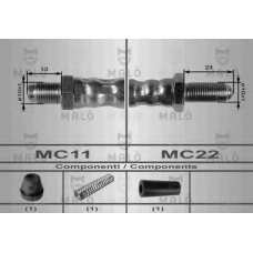 8581 Malo Тормозной шланг