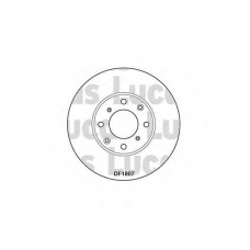 DF1807 TRW Тормозной диск