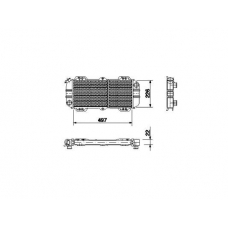 350213485000 MAGNETI MARELLI Охладитель, охлаждение двигателя