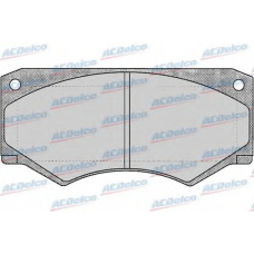 AC058180D AC Delco Комплект тормозных колодок, дисковый тормоз