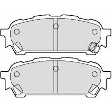 ADB31596 COMLINE Комплект тормозных колодок, дисковый тормоз