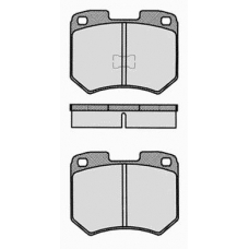 195.1 RAICAM Комплект тормозных колодок, дисковый тормоз