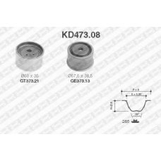 KD473.08 SNR Комплект ремня грм