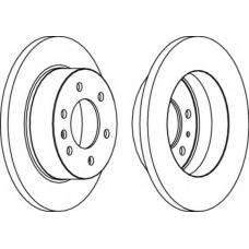FCR311A FERODO Тормозной диск