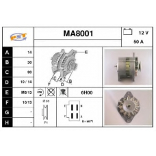 MA8001 SNRA Генератор