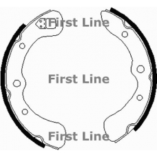 FBS197 FIRST LINE Комплект тормозных колодок