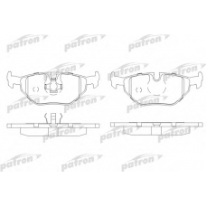 PBP578 PATRON Комплект тормозных колодок, дисковый тормоз