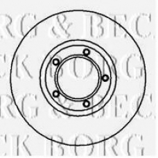 BBD5079 BORG & BECK Тормозной диск