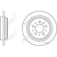 DSK2084 APEC Тормозной диск