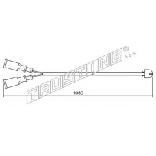 SU.089 TRUSTING Сигнализатор, износ тормозных колодок