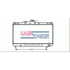 3203701 KUHLER SCHNEIDER Радиатор, охлаждение двигател