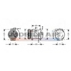 6027K016 SCHLIECKMANN Компрессор, кондиционер