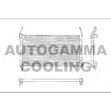 101819 AUTOGAMMA Конденсатор, кондиционер