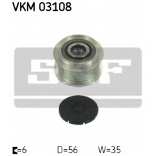 VKM 03108 SKF Механизм свободного хода генератора