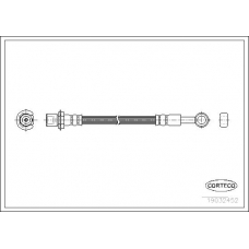 19032452 CORTECO Тормозной шланг