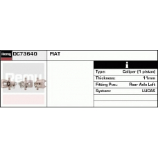 DC73640 DELCO REMY Тормозной суппорт