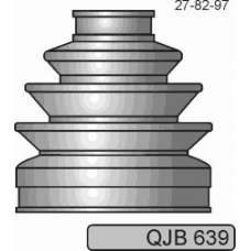 QJB639 QUINTON HAZELL Комплект пылника, приводной вал