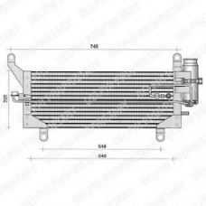 TSP0225188 DELPHI Конденсатор, кондиционер