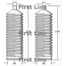 FSG3095 FIRST LINE Пыльник, рулевое управление