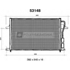 F4-53148 STANDARD Конденсатор, кондиционер