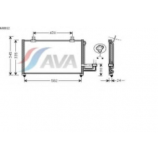 KA5012 AVA Конденсатор, кондиционер