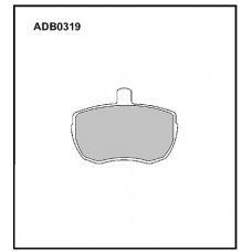 ADB0319 Allied Nippon Тормозные колодки