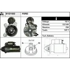910160 EDR Стартер