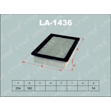 LA-1436 LYNX Фильтр воздушный