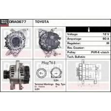 DRA0677 DELCO REMY Генератор