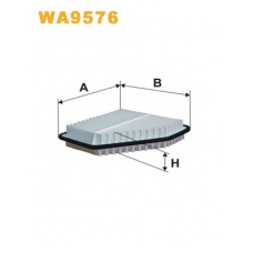 WA9576 WIX Воздушный фильтр