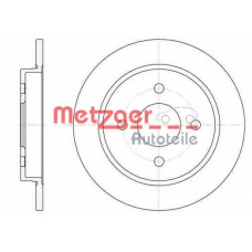 6155.00 METZGER Тормозной диск