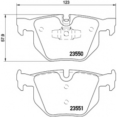 8DB 355 011-801 HELLA PAGID Комплект тормозных колодок, дисковый тормоз