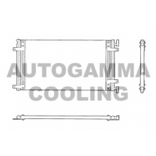 102965 AUTOGAMMA Конденсатор, кондиционер