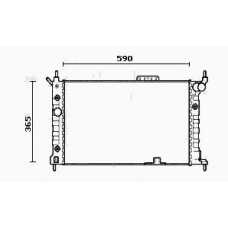 RM0768 EQUAL QUALITY Радиатор, охлаждение двигател