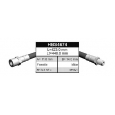 HBS4674 QUINTON HAZELL Тормозной шланг