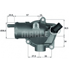 TH 11 87 MAHLE Термостат, охлаждающая жидкость