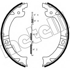 53-0027K METELLI Комплект тормозных колодок, стояночная тормозная с
