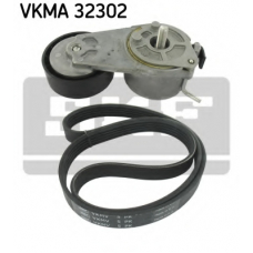 VKMA 32302 SKF Поликлиновой ременный комплект