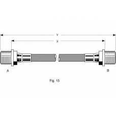 PHA151 TRW Тормозной шланг